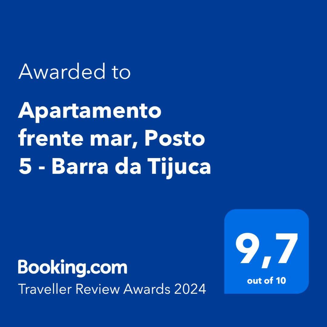Apartamento Frente Mar, Posto 5 - Barra Da Tijuca Río de Janeiro Exterior foto
